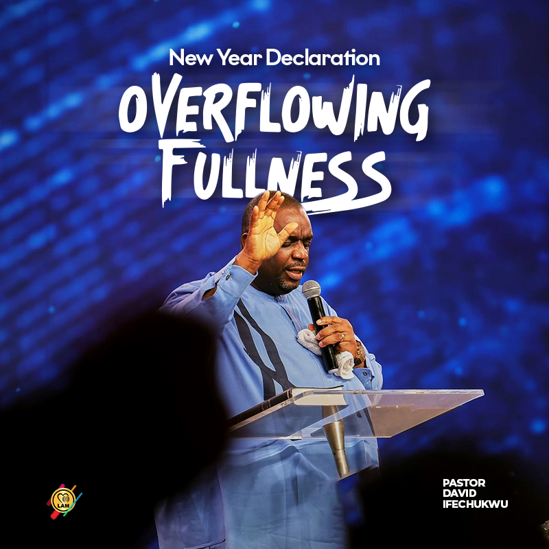 new year declaration overflowing fullness